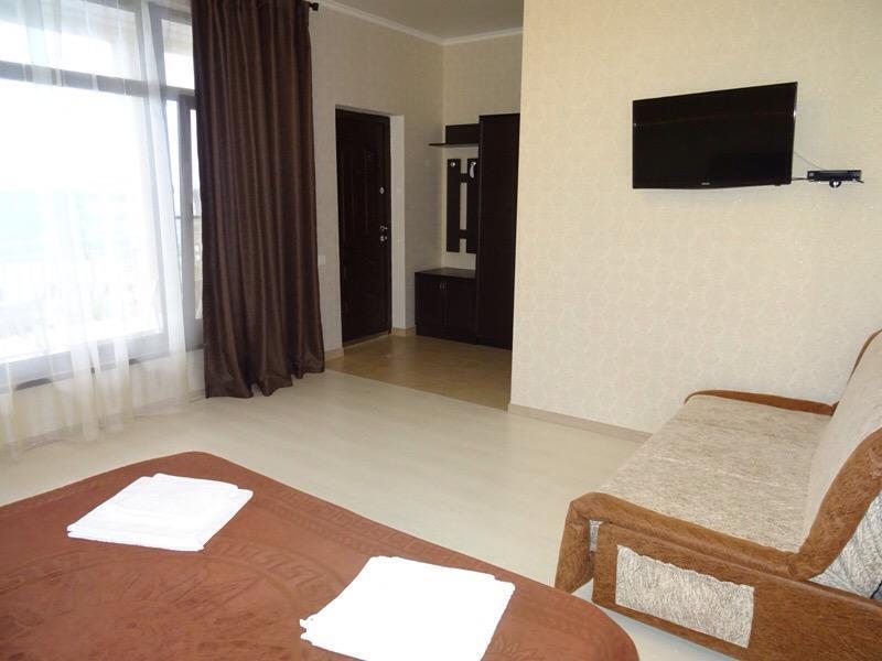Guest House Panorama Pizunda Bagian luar foto